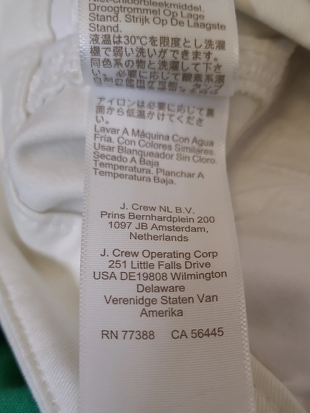 J.‎ Crew women,s's Cream Chino Pants for women,s size 10p new.